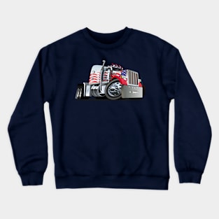 Cartoon truck Crewneck Sweatshirt